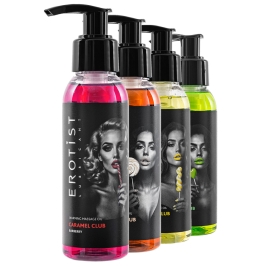 Разогревающее массажное масло Caramel Club