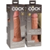 Фаллос King Cock 8&quot; Silicone Dual Density