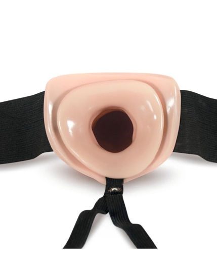 Страпон полый DR. Skin 7&quot; Hollow Strap-On