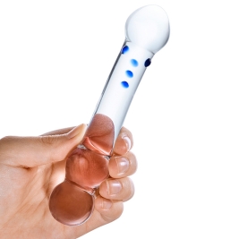 Фаллос из стекла Glas 6" Curved G-Spot